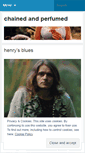 Mobile Screenshot of chainedandperfumed.com